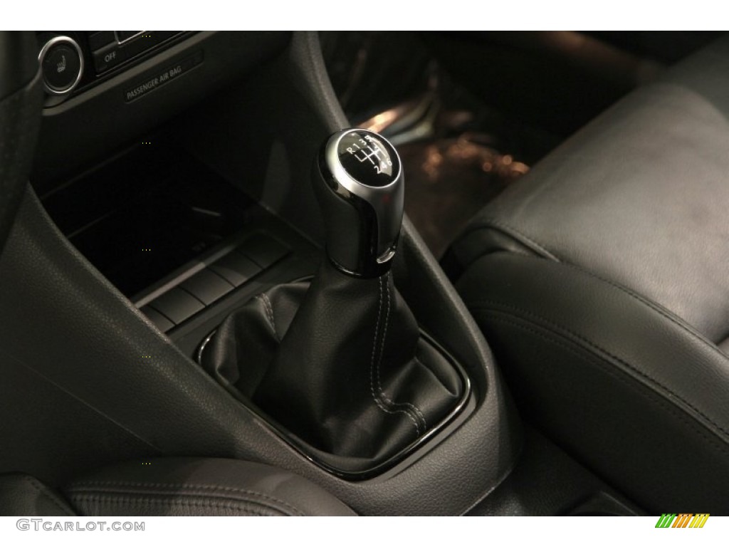 2012 Golf R 2 Door 4Motion - Deep Black Pearl Metallic / R Titan Black Leather photo #9