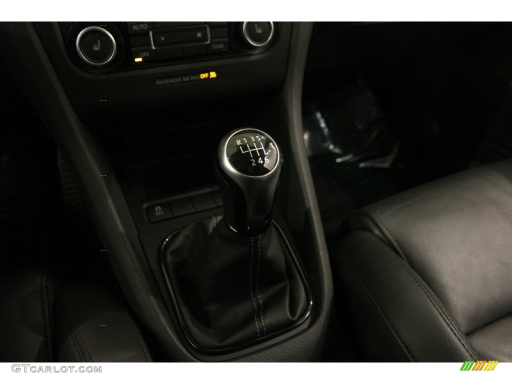 2012 Golf R 2 Door 4Motion - Deep Black Pearl Metallic / R Titan Black Leather photo #10