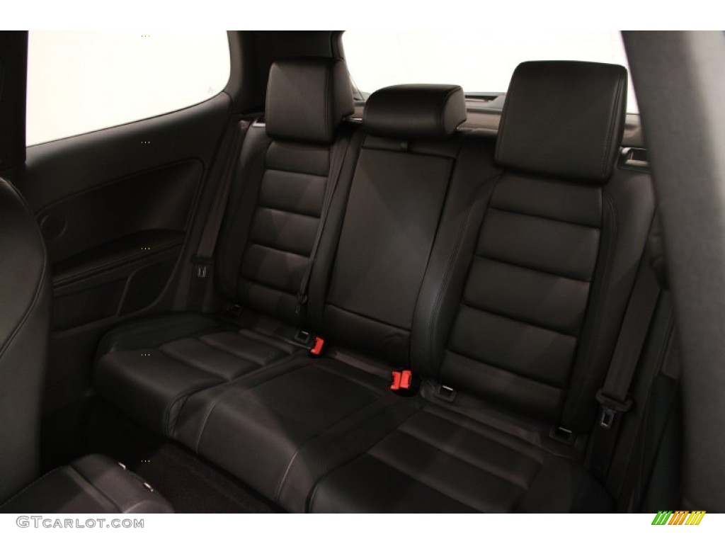 2012 Golf R 2 Door 4Motion - Deep Black Pearl Metallic / R Titan Black Leather photo #13