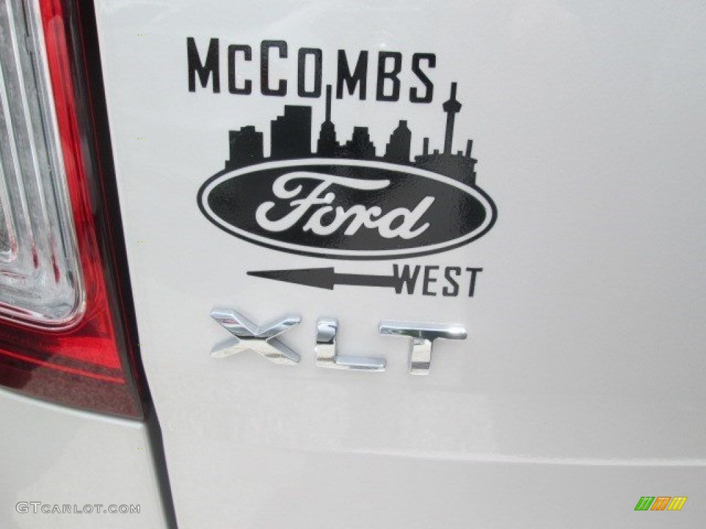 2015 Explorer XLT - White Platinum / Medium Light Stone photo #3