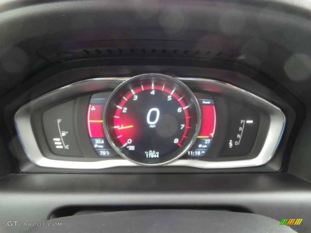 2015 XC60 T5 Drive-E - Savile Grey Metallic / Off Black photo #40