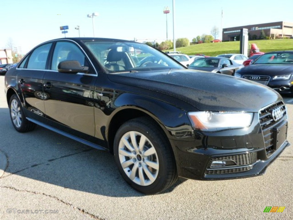 Brilliant Black 2015 Audi A4 2.0T Premium quattro Exterior Photo #103532078