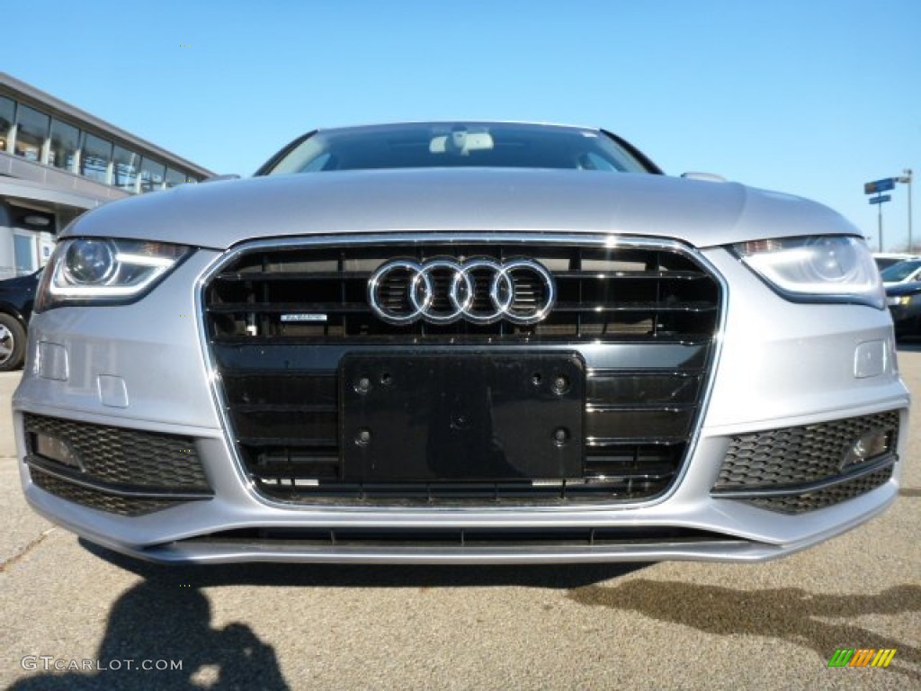 2015 A4 2.0T Premium Plus quattro - Florett Silver Metallic / Black photo #6