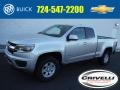 2015 Silver Ice Metallic Chevrolet Colorado WT Extended Cab 4WD  photo #1