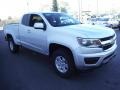 2015 Silver Ice Metallic Chevrolet Colorado WT Extended Cab 4WD  photo #6