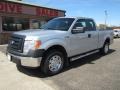 2012 Ingot Silver Metallic Ford F150 XL SuperCab 4x4  photo #1