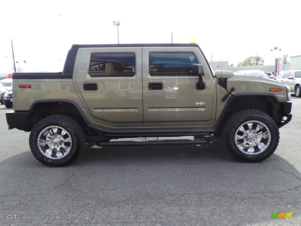2005 H2 SUT - Desert Sand Metallic / Wheat photo #7