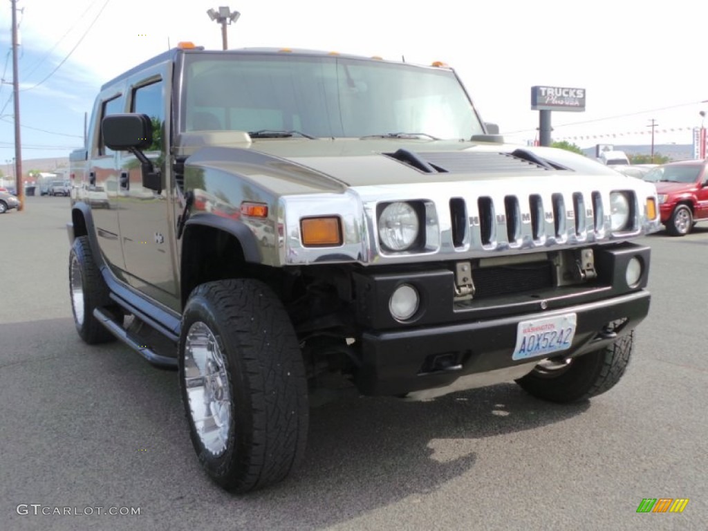 2005 H2 SUT - Desert Sand Metallic / Wheat photo #8