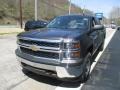 Tungsten Metallic - Silverado 1500 WT Crew Cab 4x4 Photo No. 9