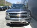 Tungsten Metallic - Silverado 1500 WT Crew Cab 4x4 Photo No. 10