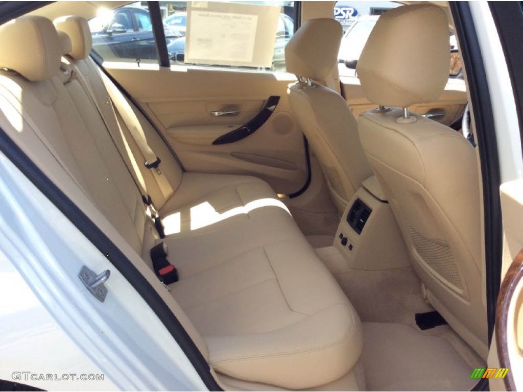 2015 3 Series 335i xDrive Sedan - Alpine White / Venetian Beige photo #25