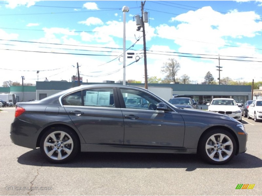 2015 3 Series 335i xDrive Sedan - Mineral Grey Metallic / Black photo #2