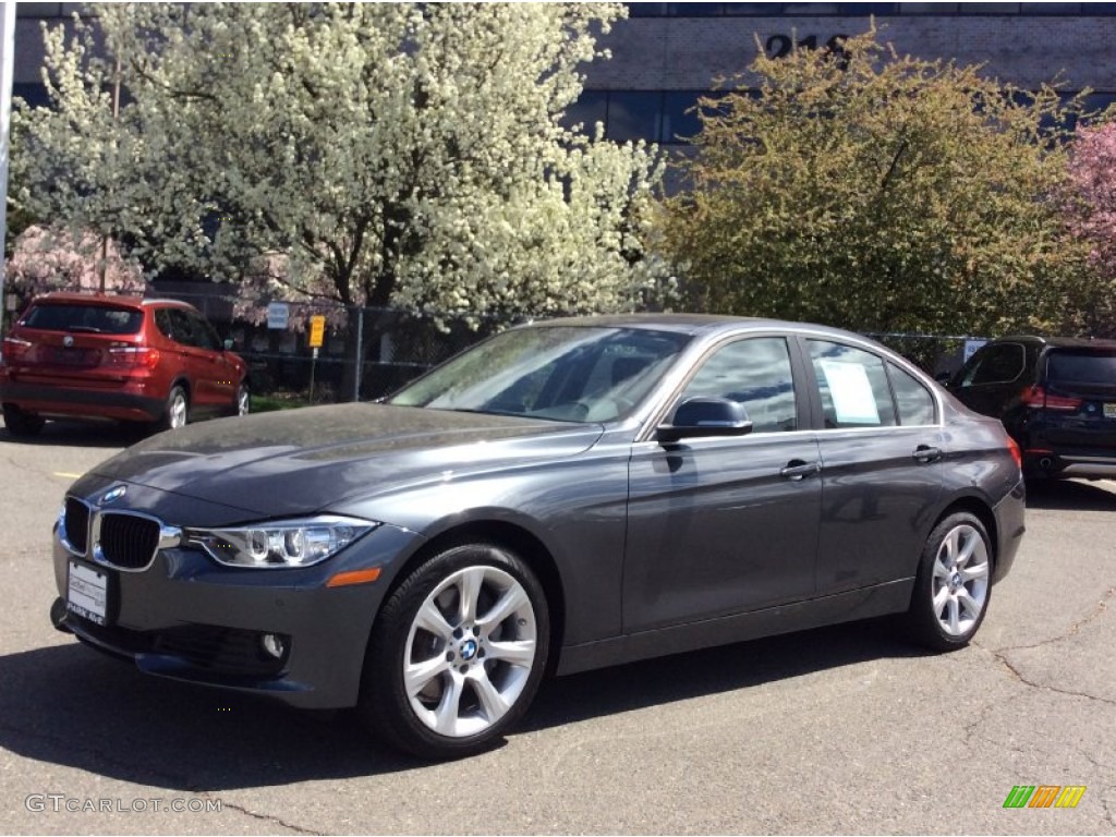 2015 3 Series 335i xDrive Sedan - Mineral Grey Metallic / Black photo #7