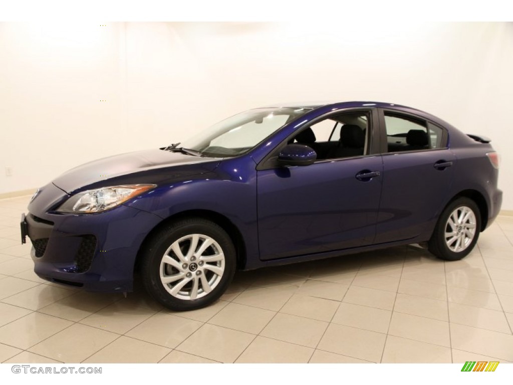 Indigo Lights Mica 2013 Mazda MAZDA3 i Touring 4 Door Exterior Photo #103539158