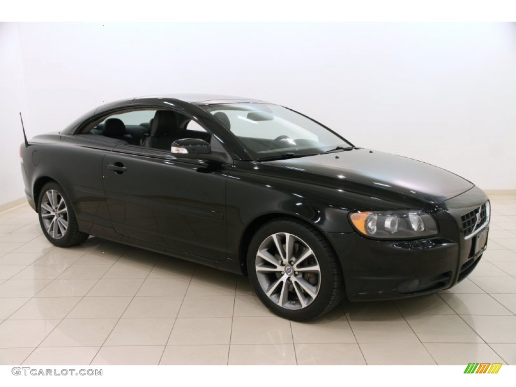2010 C70 T5 - Black / Off Black photo #2