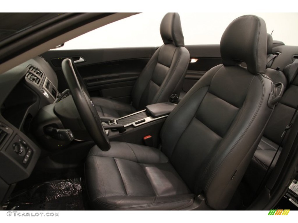 2010 C70 T5 - Black / Off Black photo #6