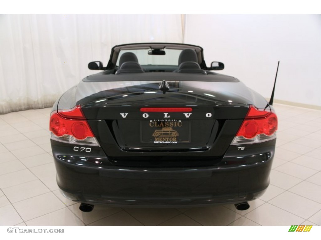 2010 C70 T5 - Black / Off Black photo #18