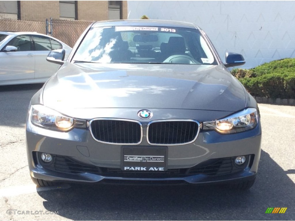 2013 3 Series 328i xDrive Sedan - Mineral Grey Metallic / Black photo #8