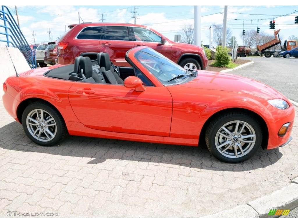 True Red 2015 Mazda MX-5 Miata Sport Roadster Exterior Photo #103543871