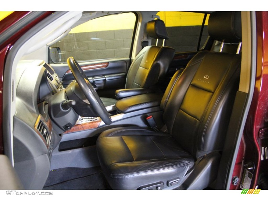 2010 QX 56 4WD - Deep Garnet Red / Graphite photo #12