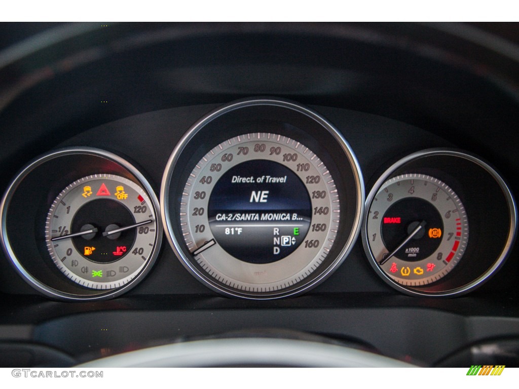 2015 E 550 Cabriolet - Lunar Blue Metallic / Silk Beige/Espresso Brown photo #6