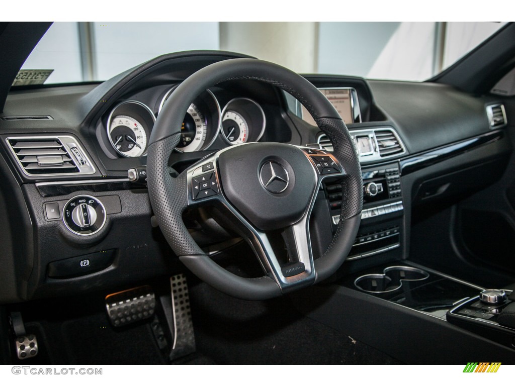 2015 Mercedes-Benz E 550 Cabriolet Black Dashboard Photo #103544966