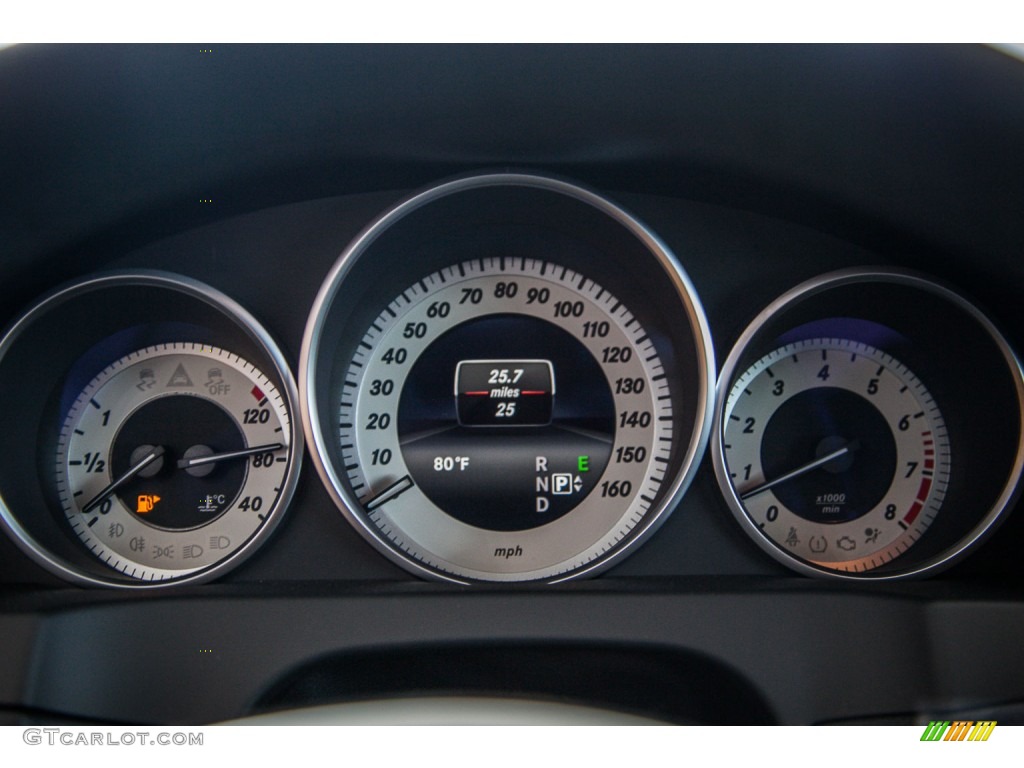 2015 Mercedes-Benz E 550 Cabriolet Gauges Photos