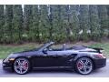 2011 Black Porsche 911 Turbo Cabriolet  photo #3