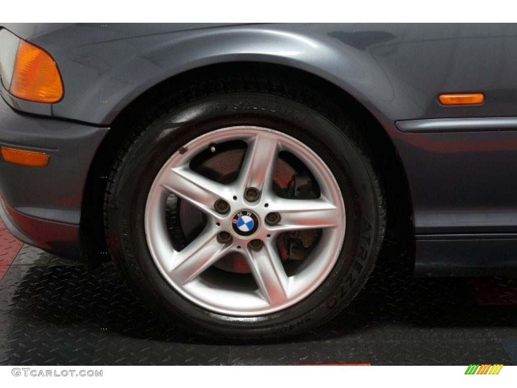 2003 3 Series 325i Convertible - Steel Grey Metallic / Grey photo #60