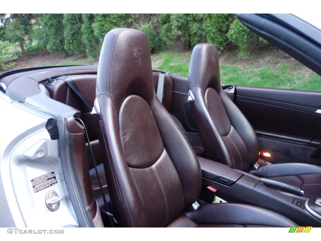 Cocoa Brown Interior 2006 Porsche 911 Carrera S Cabriolet Photo #103546850