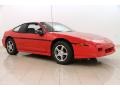 1988 Flame Red Pontiac Fiero GT  photo #1