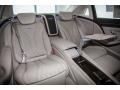 Silk Beige/Espresso Brown Rear Seat Photo for 2016 Mercedes-Benz S #103555758