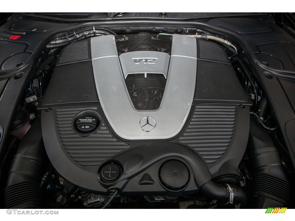 2016 Mercedes-Benz S Mercedes-Maybach S600 Sedan 6.0 Liter biturbo SOHC 36-Valve V12 Engine Photo #103556019