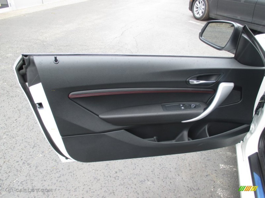 2015 BMW 2 Series 228i xDrive Coupe Black Door Panel Photo #103556346
