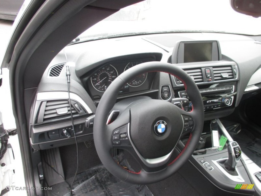 2015 BMW 2 Series 228i xDrive Coupe Black Dashboard Photo #103556430