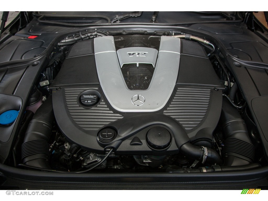 2016 Mercedes-Benz S Mercedes-Maybach S600 Sedan 6.0 Liter biturbo SOHC 36-Valve V12 Engine Photo #103556502