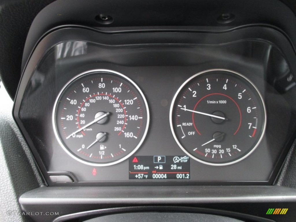 2015 BMW 2 Series 228i xDrive Coupe Gauges Photos