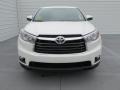 2015 Blizzard Pearl White Toyota Highlander XLE  photo #8