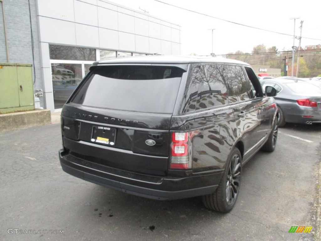 2015 Range Rover Supercharged - Santorini Black / Ebony photo #6