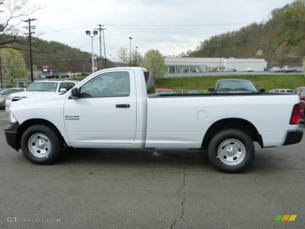 2015 1500 Tradesman Regular Cab - Bright White / Black/Diesel Gray photo #2