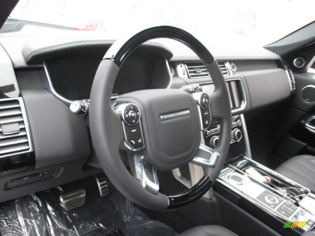 2015 Range Rover Supercharged - Santorini Black / Ebony photo #15