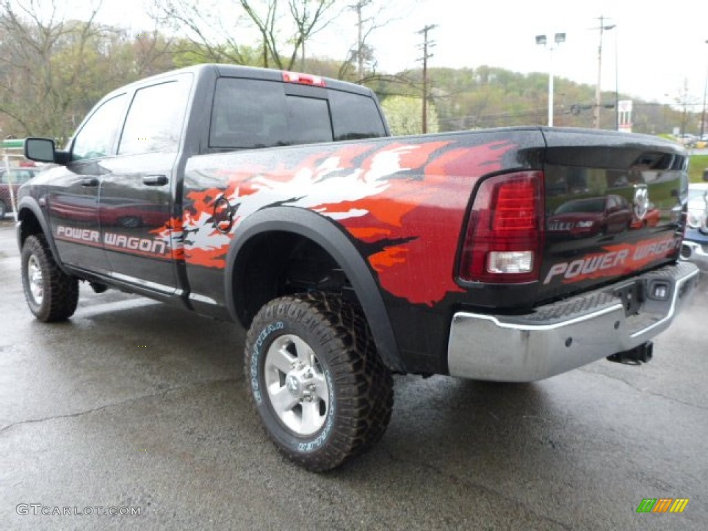 Black 2015 Ram 2500 Powerwagon Crew Cab 4x4 Exterior Photo #103557701