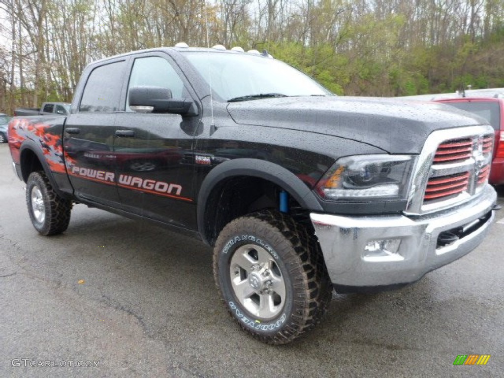 Black 2015 Ram 2500 Powerwagon Crew Cab 4x4 Exterior Photo #103557784