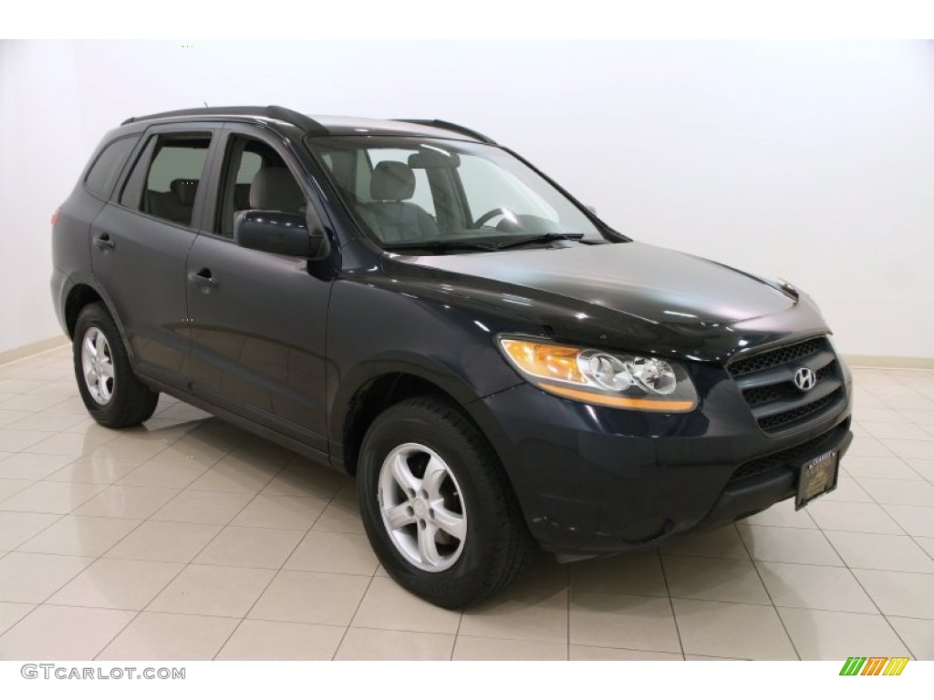 2008 Santa Fe GLS - Deepwater Blue / Gray photo #1