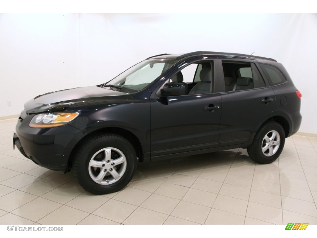 Deepwater Blue 2008 Hyundai Santa Fe GLS Exterior Photo #103558185