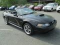 Black 2002 Ford Mustang GT Convertible Exterior