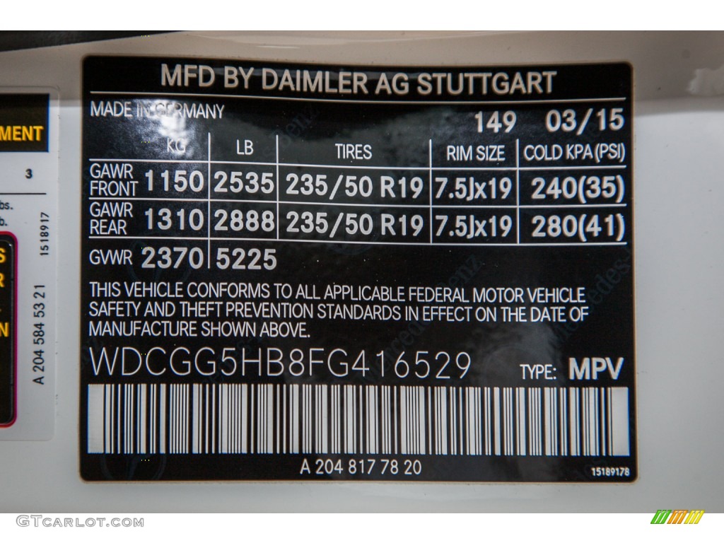 2015 GLK 350 - Polar White / Sahara Beige/Mocha photo #7