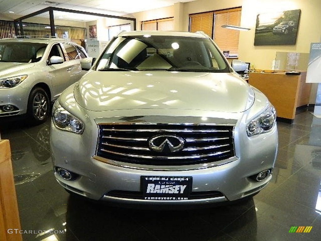 2014 QX60 3.5 AWD - Liquid Platinum / Graphite photo #1