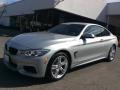 2015 Glacier Silver Metallic BMW 4 Series 428i xDrive Coupe  photo #7