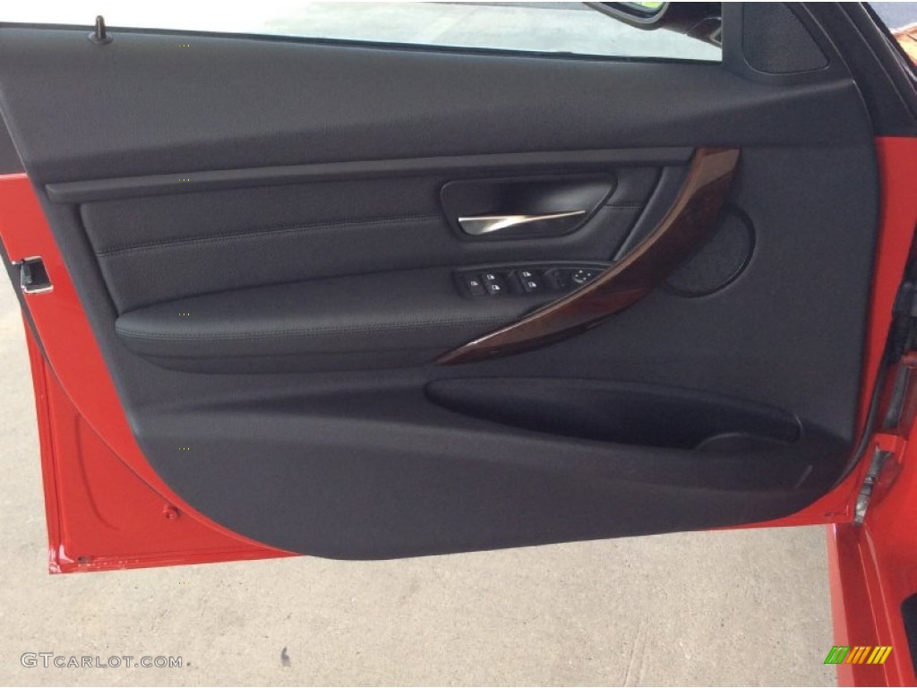 2015 3 Series 328d xDrive Sedan - Melbourne Red Metallic / Black photo #9